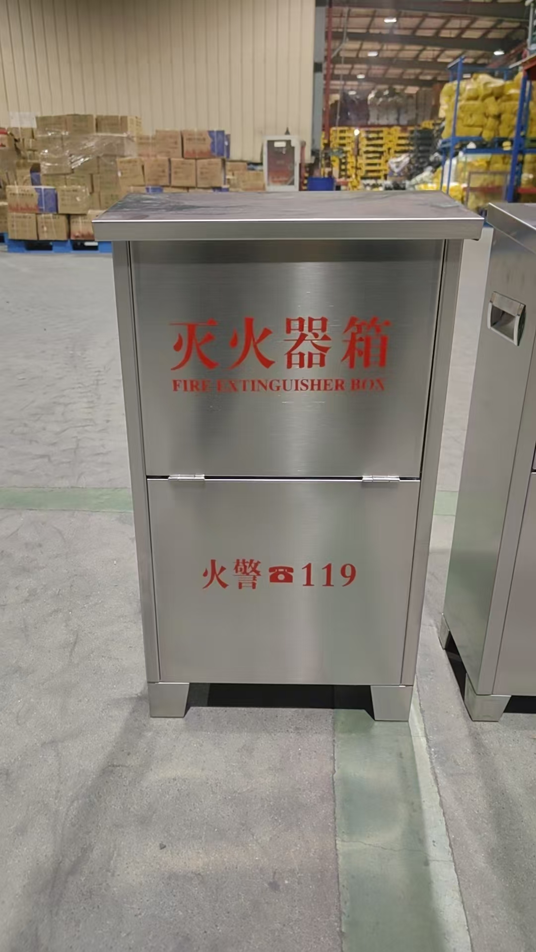 赤诚 干粉灭火器箱 4*2 08厚 304材质