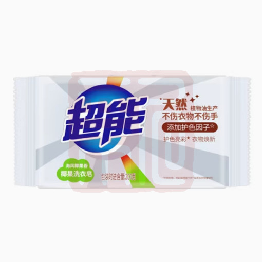 超能 1020201087 椰果洗衣皂N3-200g