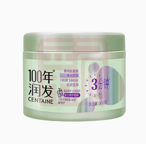 100年润发 1180162005 植物氨基酸水光发膜(水润丝滑)-300g - 100年润发