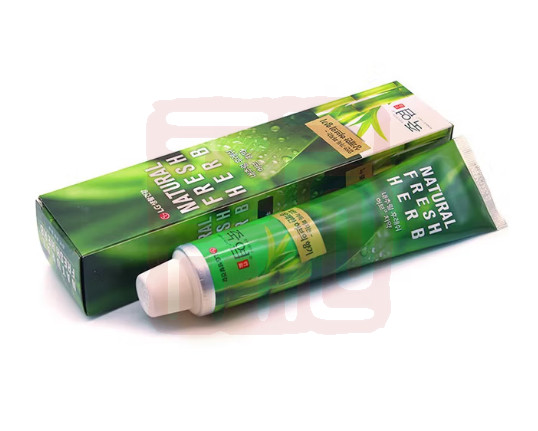 LG生活健康 6921469853256 竹盐清新草本牙膏（草本薄荷）-160g