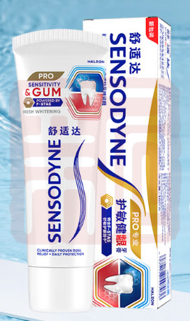 舒适达 6970128547036 护敏健龈清新美白牙膏 100g