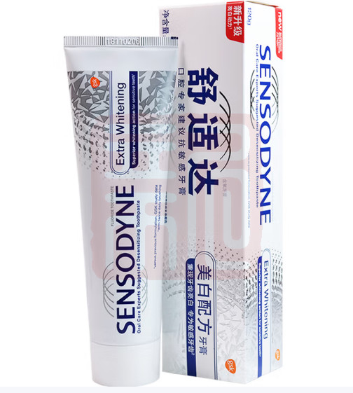 舒适达 6970128544141 美白配方牙膏 120g
