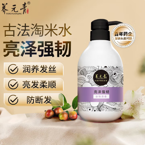 养元青 6901070606687 头皮护理洗发乳亮泽强韧谷物清香香型