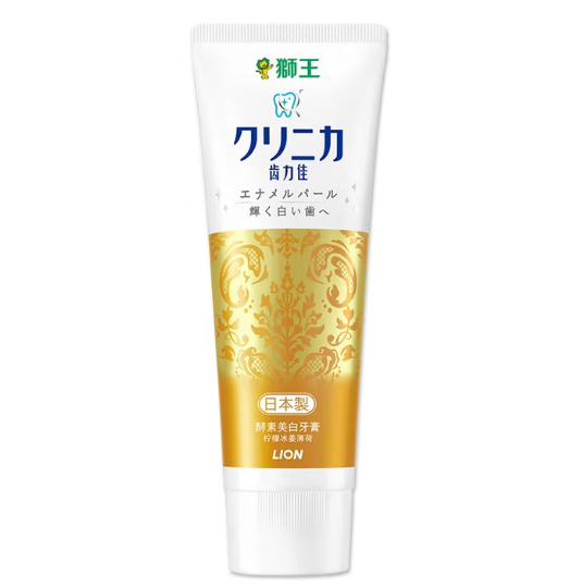 狮王 4903301252009 齿力佳酵素美白牙膏（柠檬冰姜薄荷）