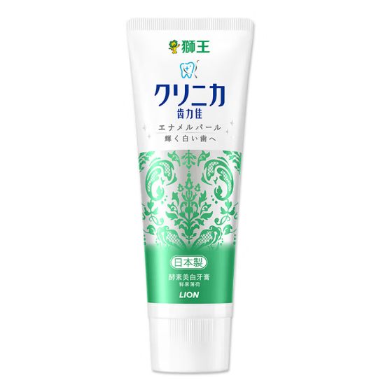 狮王 4903301251996 齿力佳酵素美白牙膏（鲜果薄荷）