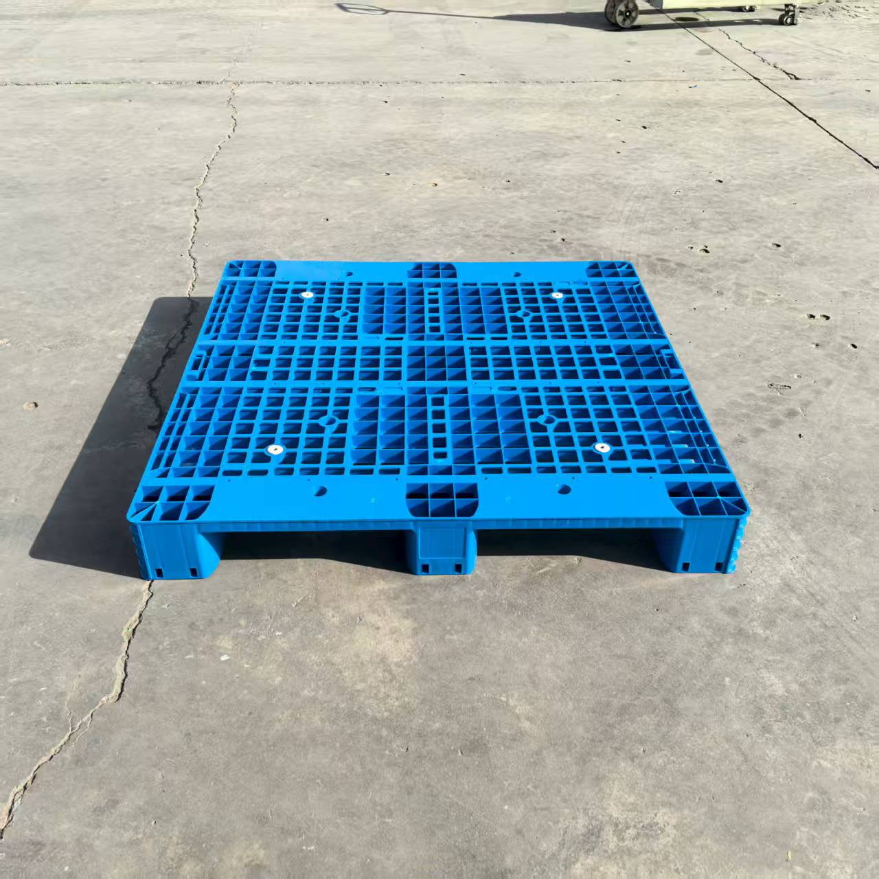 荣欣 川字网格托盘蓝色 10根加强筋（静载2T 动载1T）尺寸1200*1200*150mm