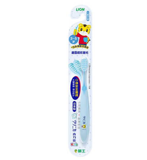 狮王 4903301313533 齿力佳超软儿童牙刷3-5岁