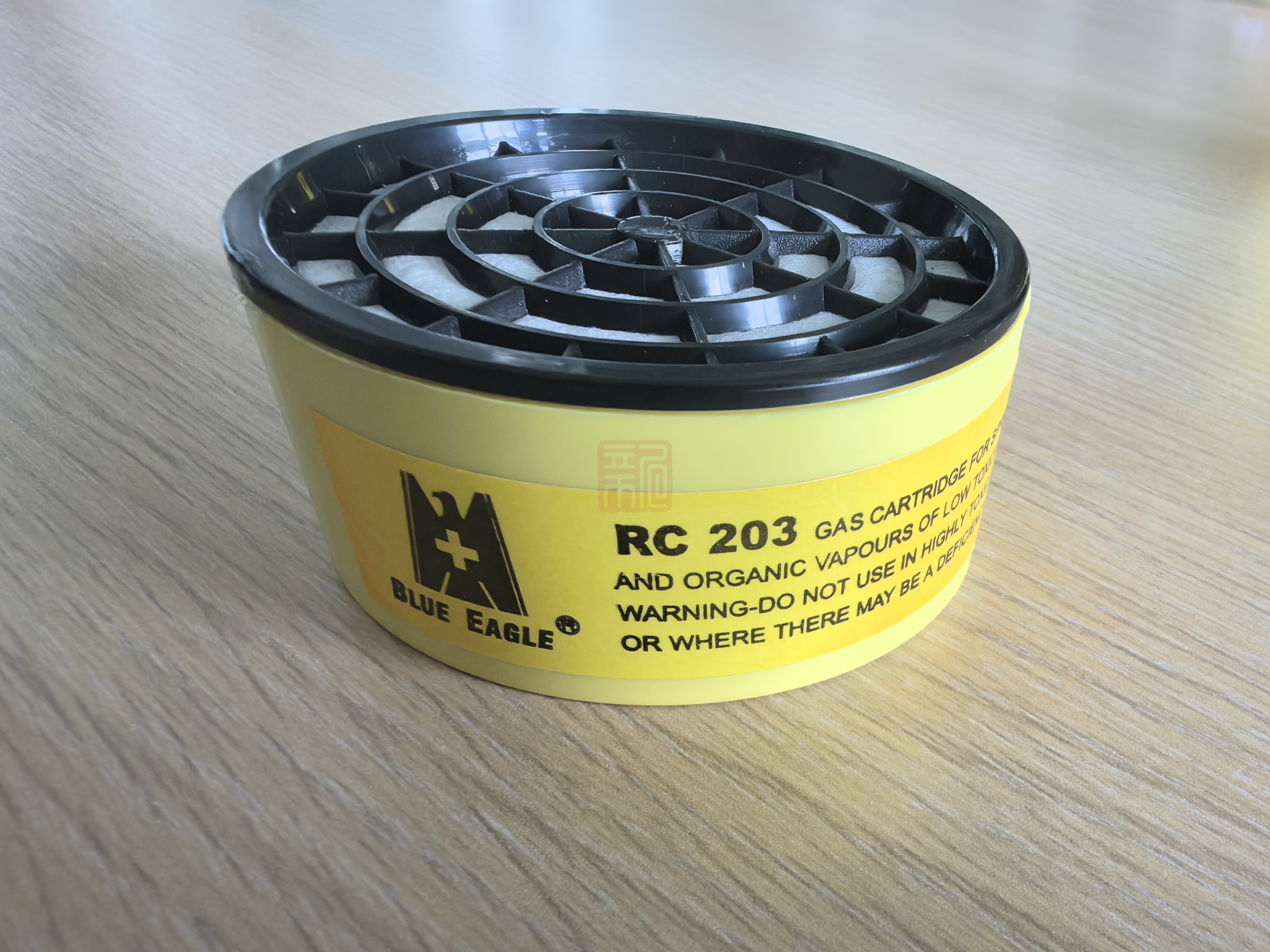 蓝鹰 RC203 滤毒盒 防低浓度有机 喷漆环境-适用NP306 - 蓝鹰