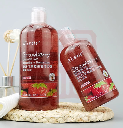 蔻斯汀Kustie 4897031010667 草莓果酱沐浴露  380ml