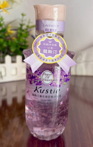 蔻斯汀Kustie 4897031010582 薰衣草花瓣沐浴露