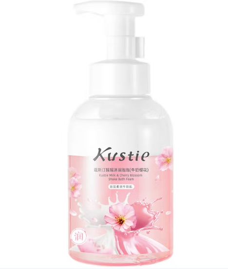 蔻斯汀Kustie 6941794528117 摇摇沐浴泡泡（牛奶樱花）