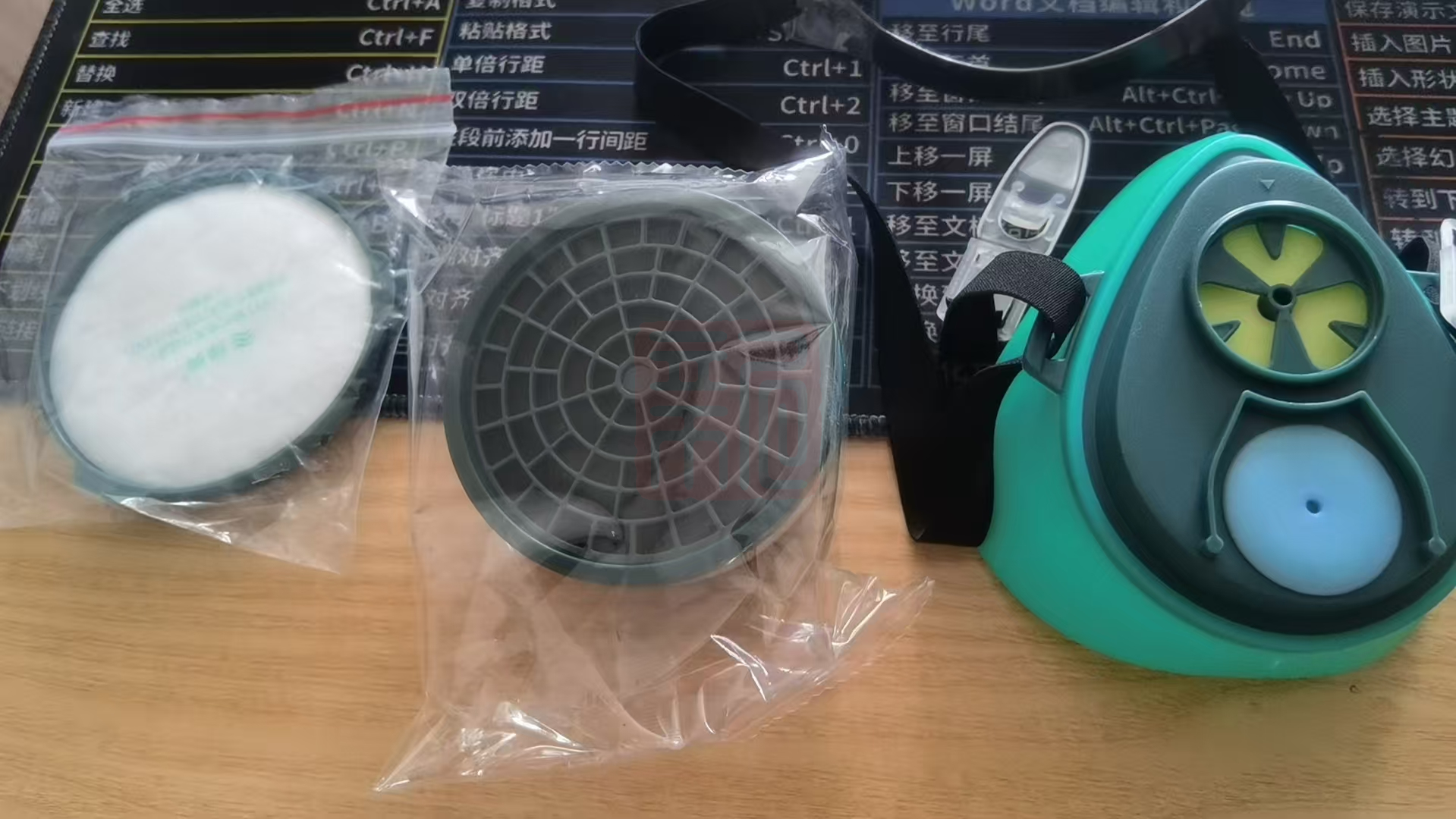 绿爽 L990 防毒面具-半面罩