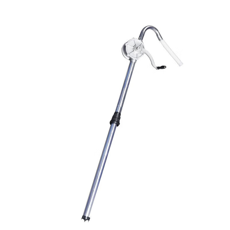 得力 DL7532 铝合金手摇油泵WS-32(银)