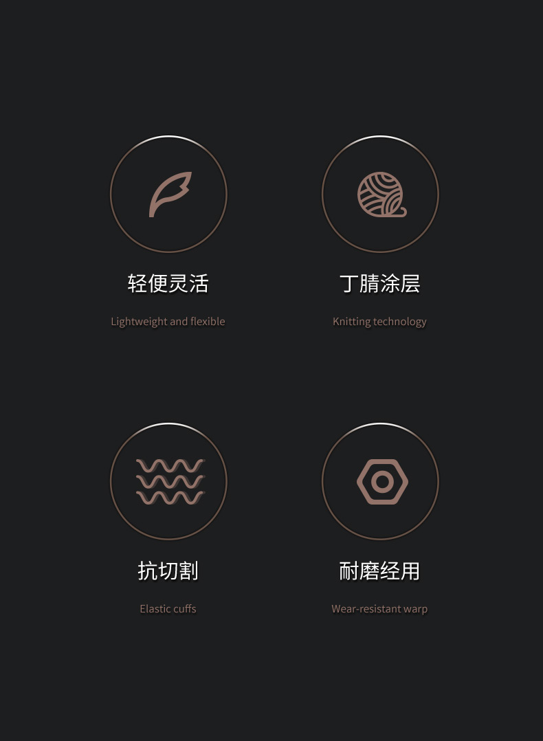 Ansell安思尔 ActivArmr 42-474丁腈涂层防高温手套-8