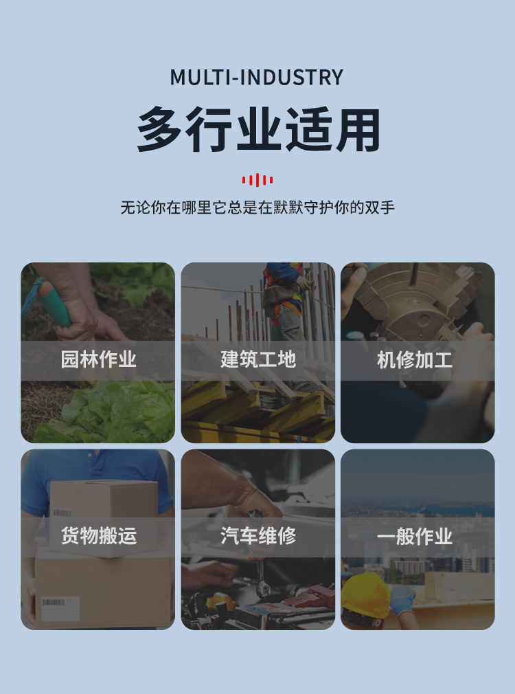 Ansell 安思尔 PowerFlex 80100天然橡胶涂层手套9