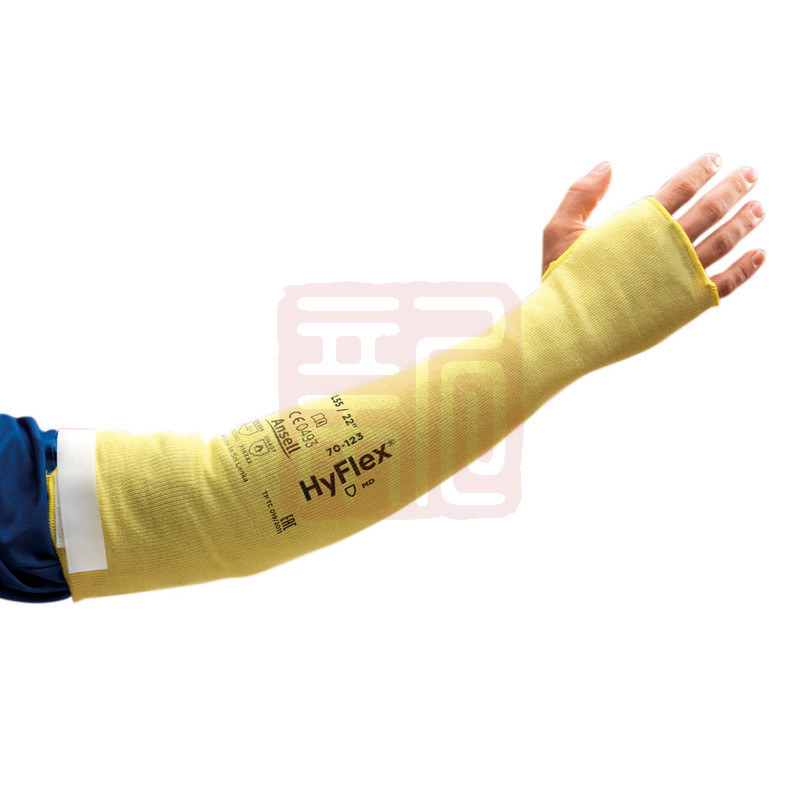 Ansell 安思尔 Kevlar Sleeves 70123 纤维带拇指扣防割套袖均码 - 安思尔