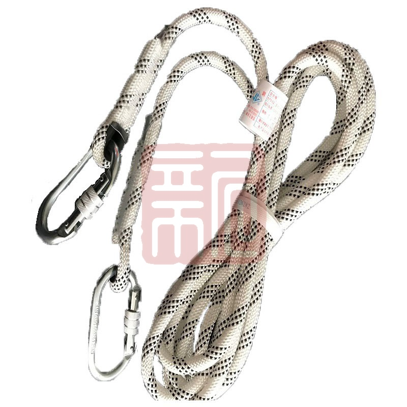 建钢 涤纶安全绳双小钩 20mm*20米-20mm - 建钢