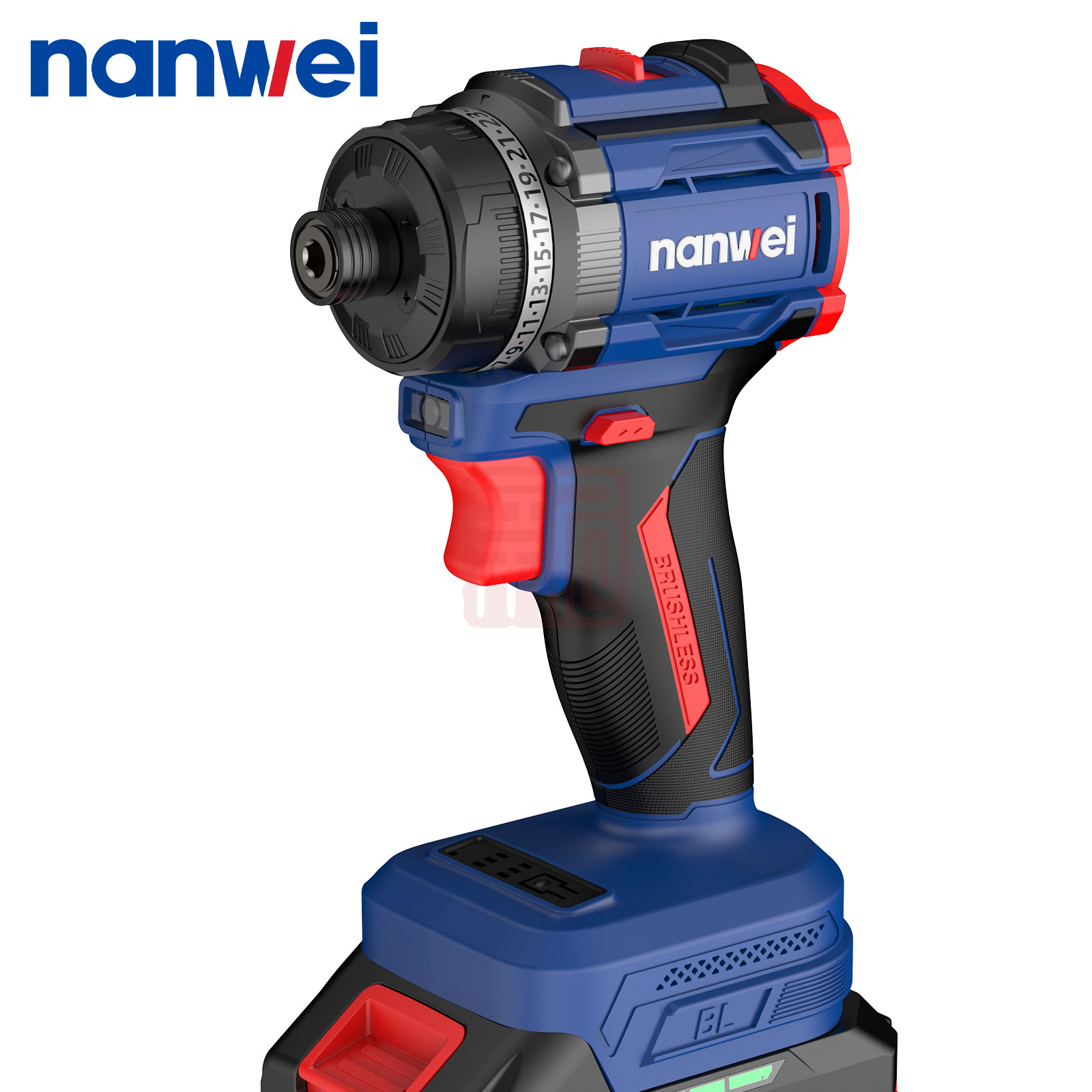 南威 WM-W8350 冲击电动扳手6.0Ah两电一充-2.2