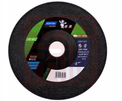 银熊 66252850052 替代66252844666 ECO角磨片JB125*6*22.23锋利型(0455-1)-黑色