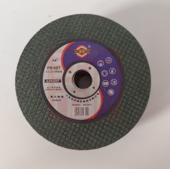 速耐 6122-41-11 标准型切割片PB355*3*25.4（双网黑）-黑色