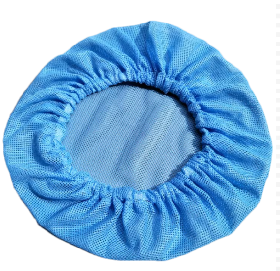 希洁贝尔/seagebel 网兜帽网纱防尘帽发头套 -蓝色