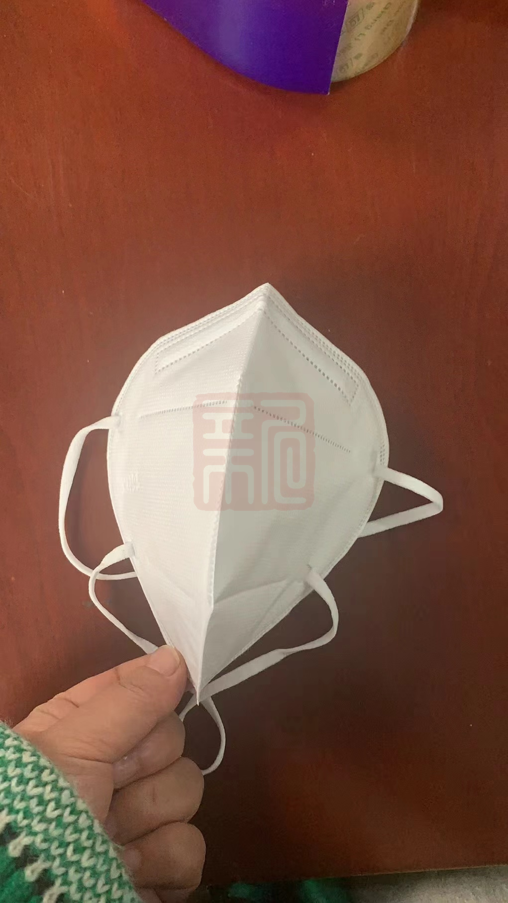 申友 9600 折叠式防尘口罩 头戴无阀-头戴式