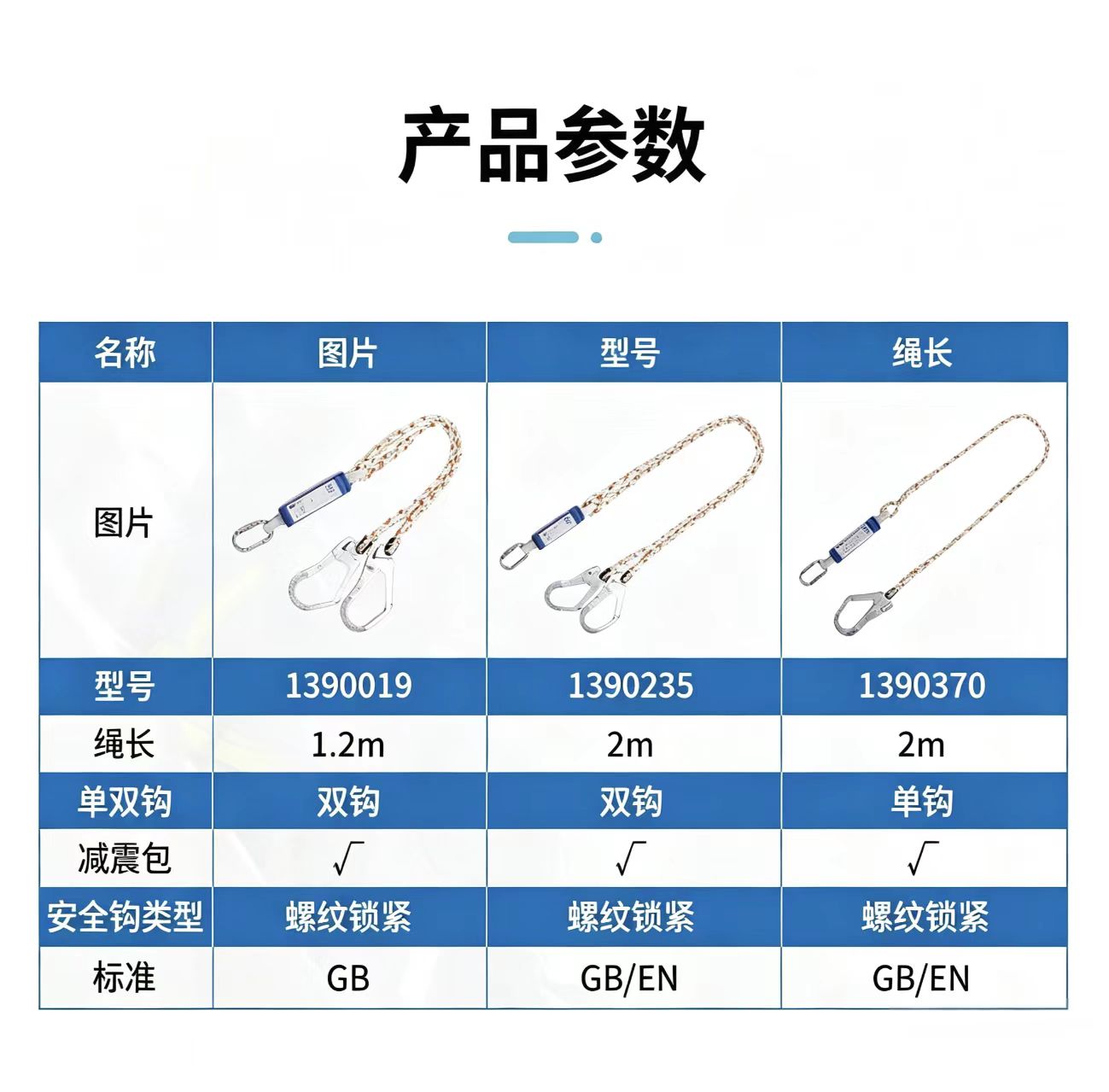 3M凯比特1390370 FIRST单钩链接绳