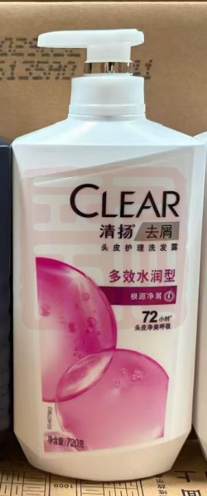 清扬 多效水润养护型 去屑洗发水-750ml(女士)