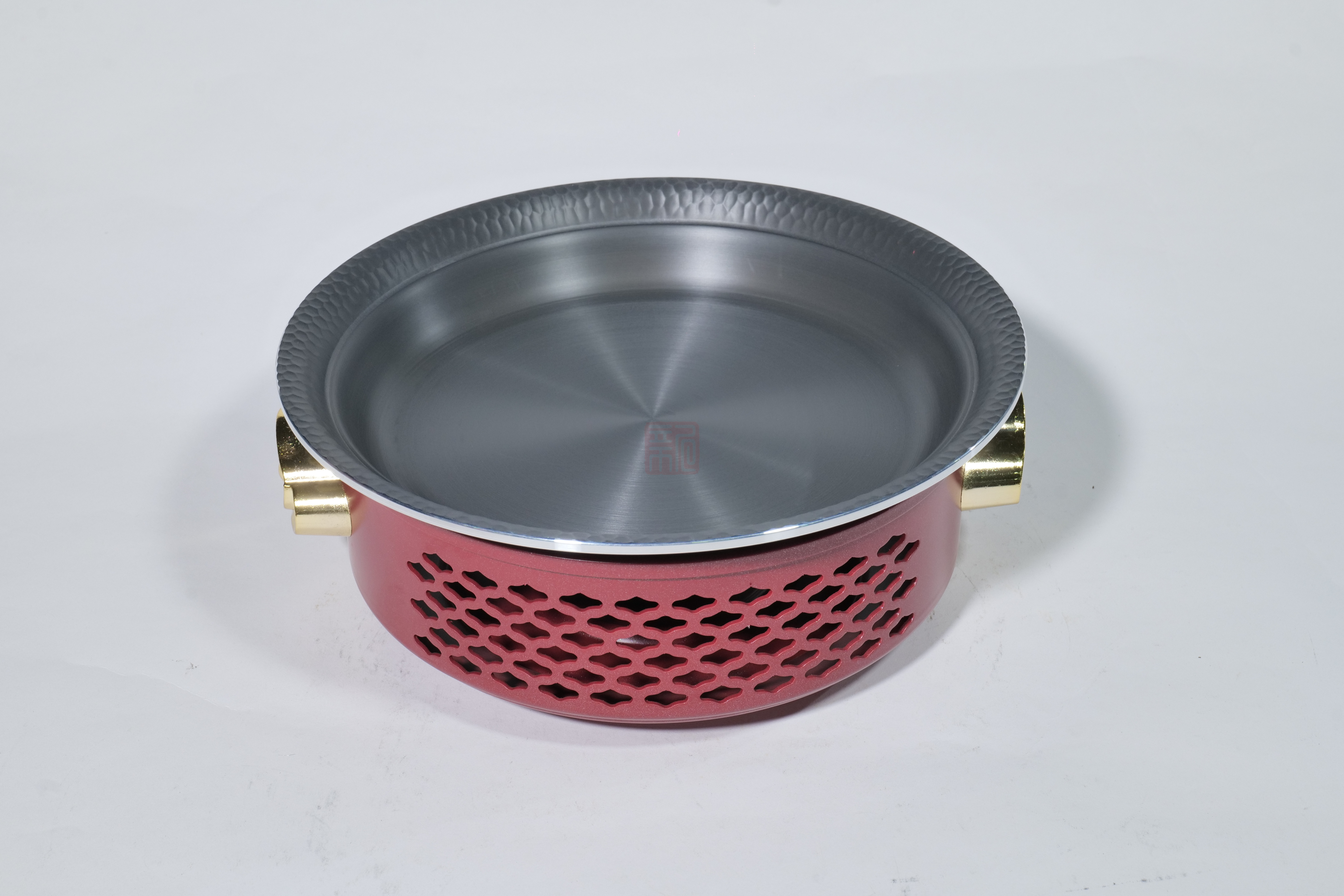 大鹏 KC905 浅款东方韵鱼纹炉-24cm