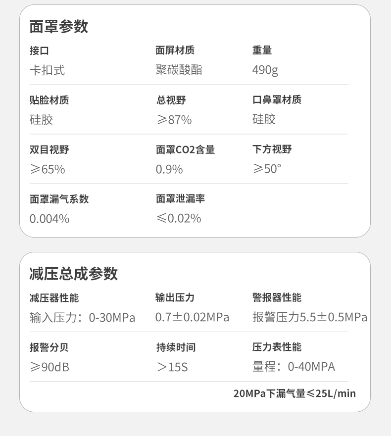 SAFEMAN 君御 G800 6.8L正压式空气呼吸器（升级款）-6.8L