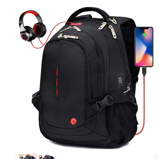 CROSSGEAR 双肩包加大版 黑色