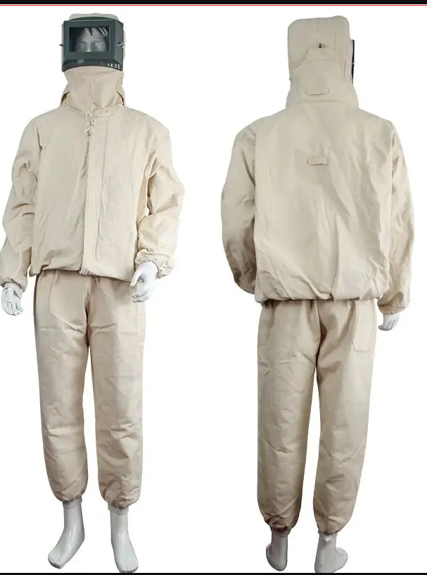 荣之拓 PSF-65ST	白色喷砂服上衣凸镜+裤子 均码