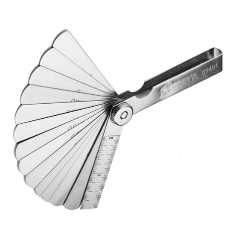 世达 09401/14件套塞尺0.05-1.00MM