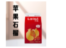 君乐宝 莱茜酸奶饮品(苹果石榴)屋顶包 300ml