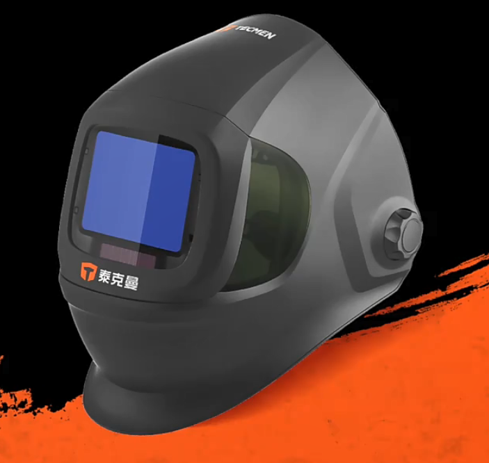 泰克曼 950-G 107x75mm 大视窗电焊面罩-头戴式