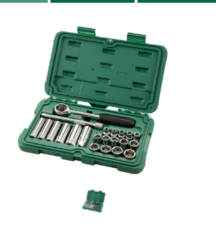 世达工具 09524 22件10MM系列套筒组套-10mm
