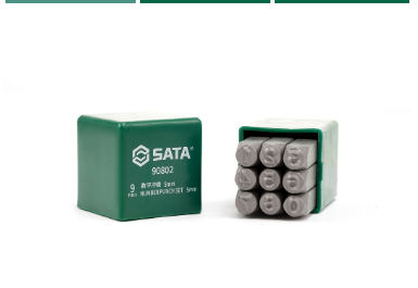 世达工具 90800  9件套数字冲模3MM-其它