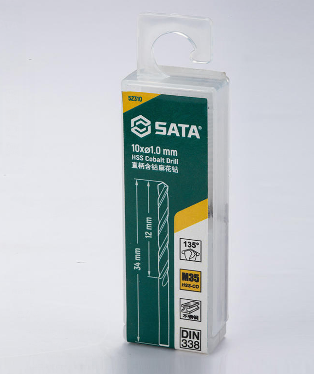 世达工具 52330 10件套直柄含钴麻花钻3MM-套