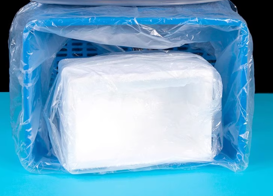 享盛 塑料袋大号平口低压薄膜袋PE平口袋透明内袋防尘收纳被子包装袋子 150*180cm双层4丝 (加厚款)100支/包-包