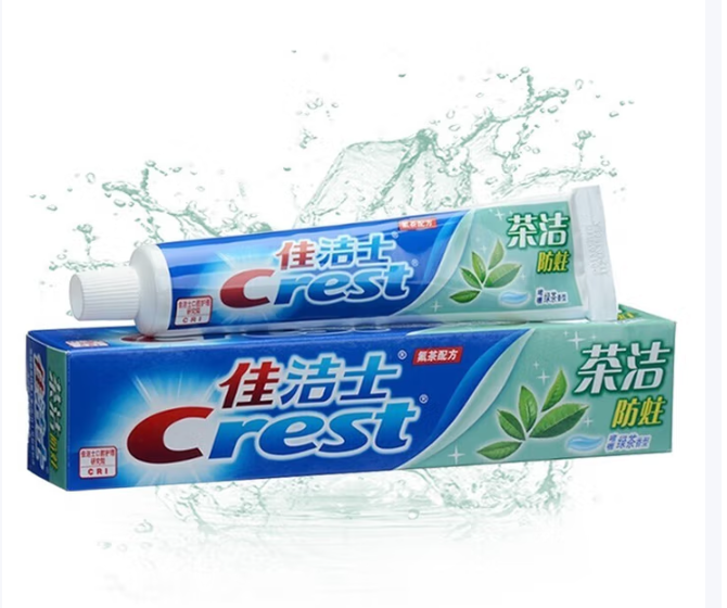 佳洁士 茶洁牙膏 140g-.