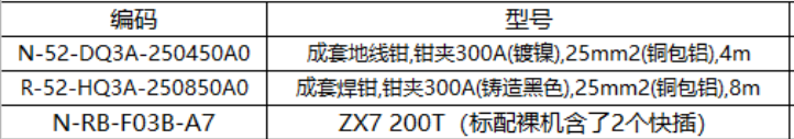 瑞凌 ZX-200T 手工焊含10m负极线5m正极线和焊枪-1〃