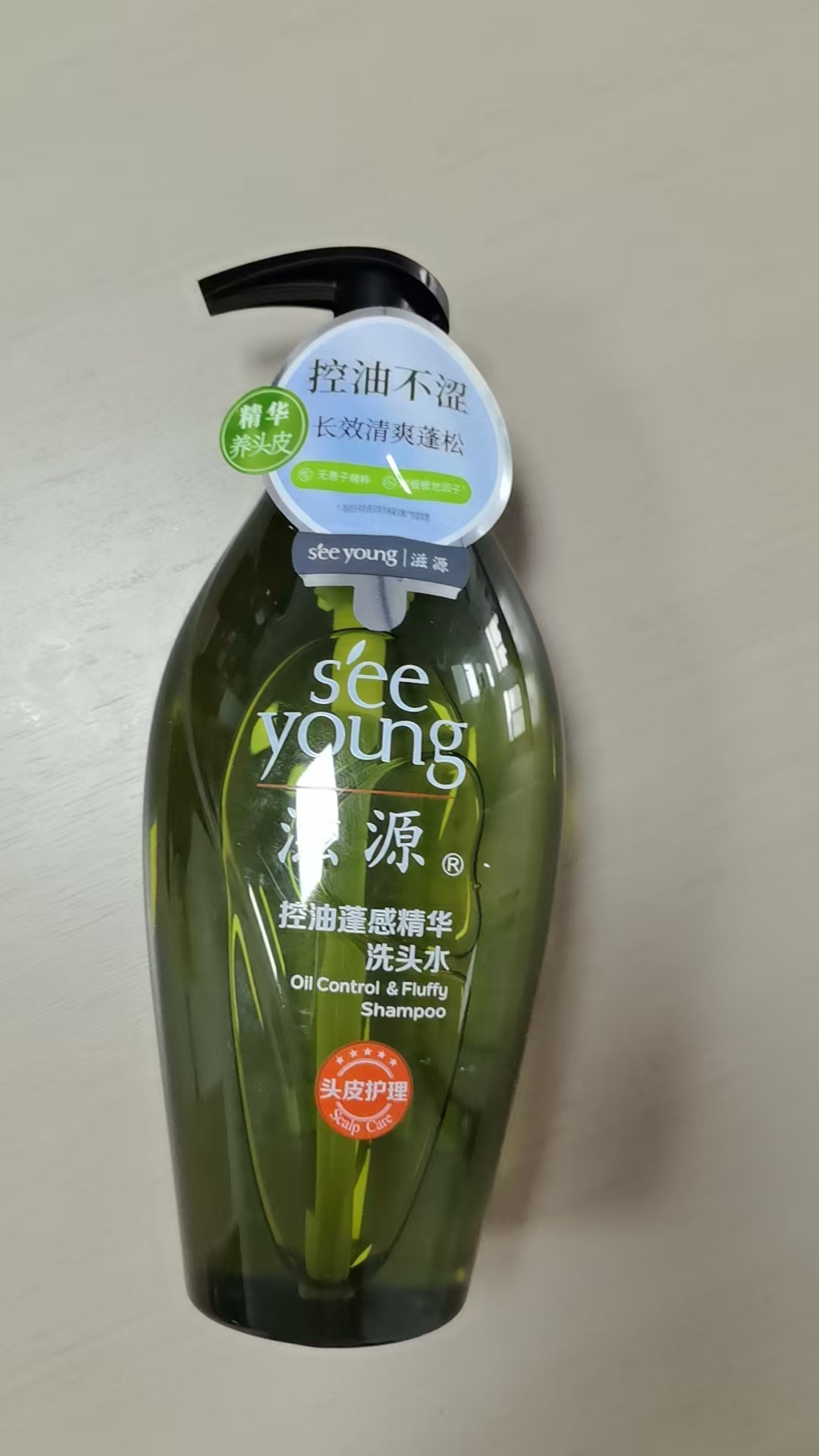 滋源 清爽控油无硅油 洗发水-500ml