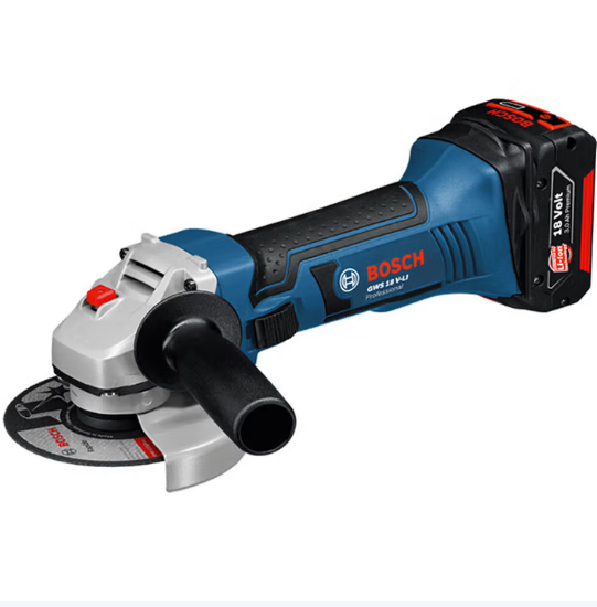 博世 GWS 18V-LI 100MM两电一冲 4.0AH 带金 属切割片套装-10A/φ180