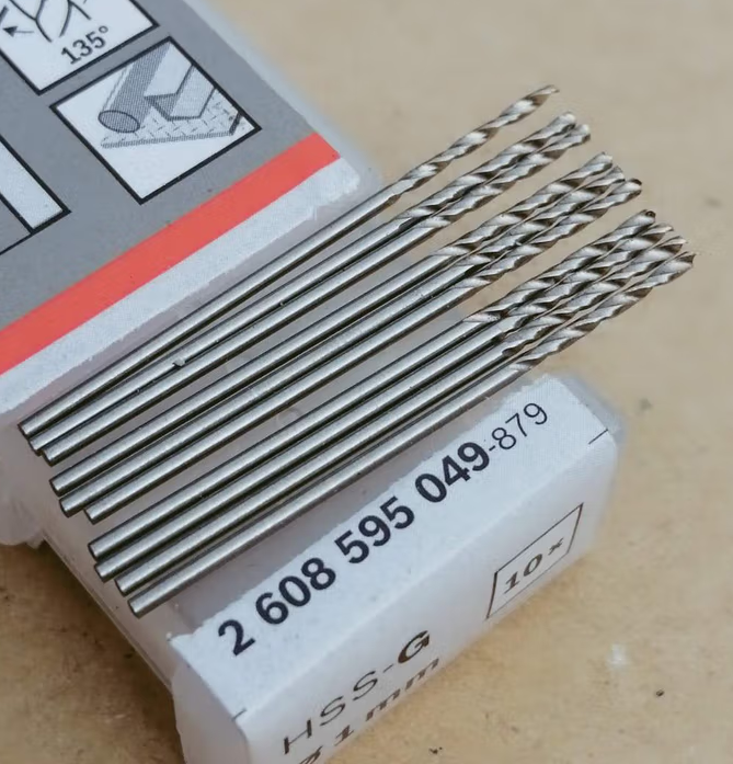 博世 2608595049 专业级麻花钻头1mm（10支装）-个