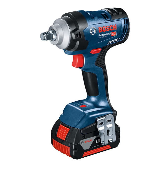 博世 GDS18V-EC 400ABR电动扳手4.0Ah两电一充-0.87