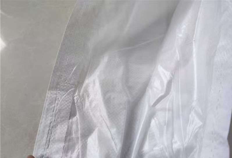 领阳 编织袋白色 60*102cm（60g/平方）套缝低压2丝内膜袋-个