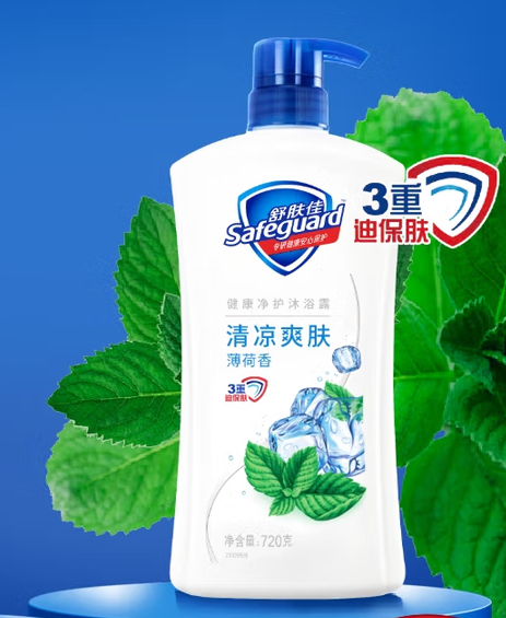 舒肤佳 清凉舒爽 沐浴乳（薄荷香）-720g