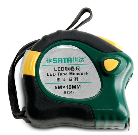 世达工具 91347 凯明LED钢卷尺5Mx19MM-5mx19mm