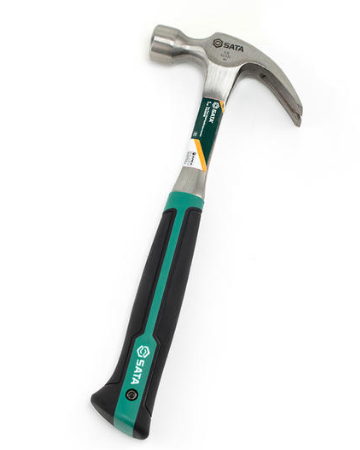 世达工具 92331 羊角连体锤1磅-橡胶包钢柄