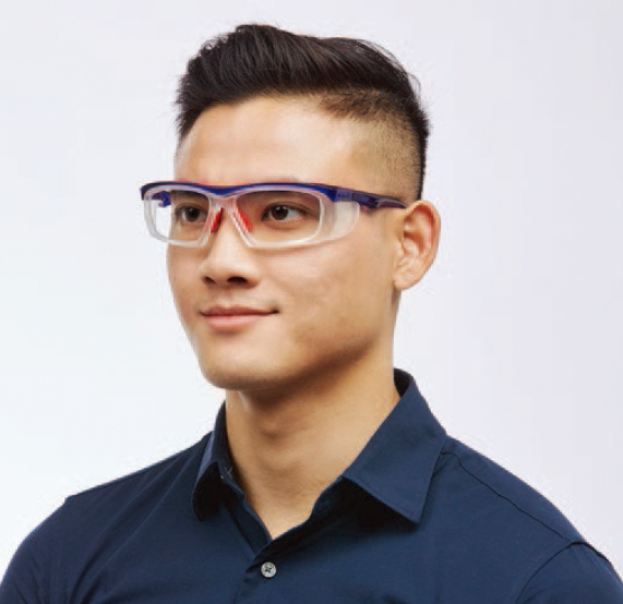 羿科 60200243 矫正视力安全眼镜-黑色